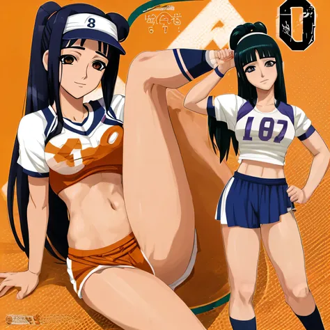 Sexy hinata hyuga as athlete 