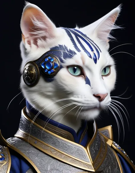 Cat Knight/Cat Cat Knight，Cat Cat Knight&#39;s armor is full of unique design。They wore armor made of fine steel or iron.，The surface is covered with fine patterns，It looks like the skin pattern of a giant cat.。The edges and joints of the armor are inlaid ...