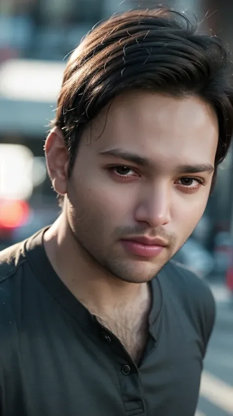 A beautiful young man with highly detailed skin,short trimmed beard,8k,high res,ultra realistic, photorealism,(real life photo,realistic:1.9),best quality,ultra-detailed,professional,vivid colors,sharp focus,physically-based rendering,studio lighting,bokeh...