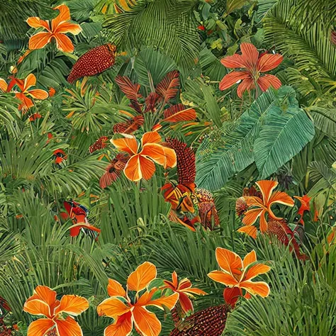KTH Detail - Tropical Wall