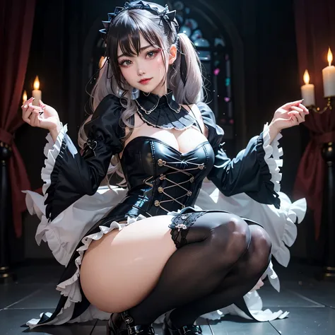 ハードdark gothicメイク、my sanity、deep night sky、horror、black dark eyeshadow、cry、grieve、Good skin glow、dark gothicメイク、dark smile、restless palace、fragrant beauty、22 years ago、lure、Expression of intense sexual pleasure、embarrassed look、dark gothic、lewd expression、...