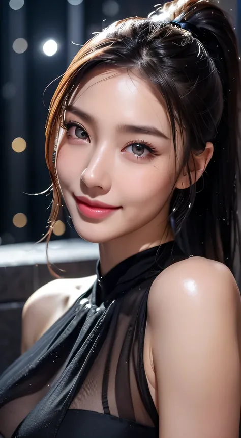 Beautiful woman，body portrait、8k，fine and beautiful eyes，Dindal effect、masterpiece, 最high quality, high quality, High resolution、very detailed photos、(natural skin texture、fine skin、hyper realism、Super sharpness)、high detail skin、(very detailed、fine skin t...