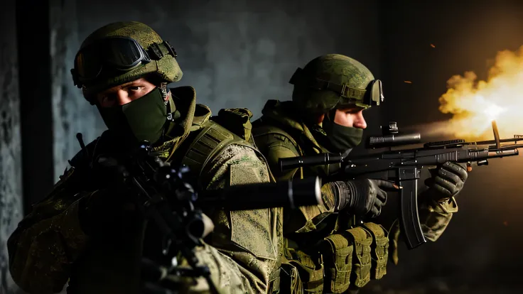 some arafed soldiers with gun in a dark room, rb 6 s, rb6s, cs:go screenshot, rb6s), fps shooter game, counter strike, fps game,...