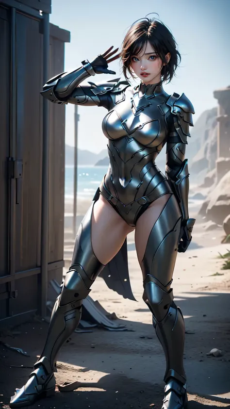 full body,bikini armor,(random place),(random dance pose),(Highest image quality, (8K), Ultra-realistic, Best Quality, High quality, High Definition, high quality texture, high detailing, Beautiful detailed, fine detailed, extremely details CG, Detailed te...