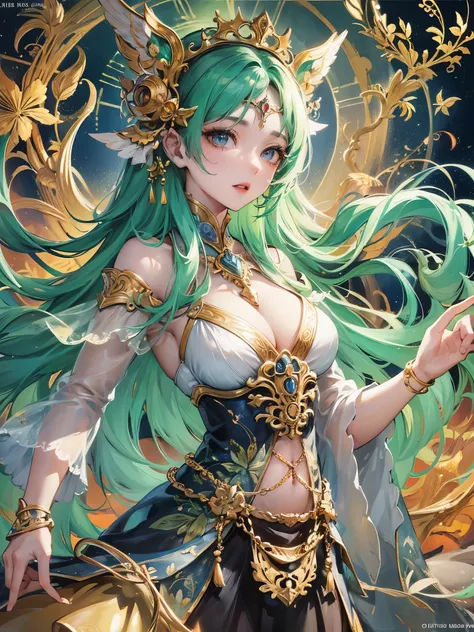 ((highest quality)),(ultra high resolution),(Super detailed),(detailed description),((best CG)),(best work of art),super precision art,amazing drawing art,(Fantasy art with intricate detail:1.5), 