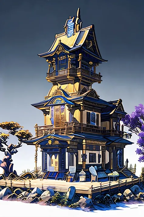 Taisho period Roman,author Ranpo Edogawa, bard male hero,not female,many books Detective Novel, wander around Town of wooden architecture,Accurate perspective architecture ,hyper realistic, 4k, blue and warm and pale color,Draw lines carefully and neatly,d...