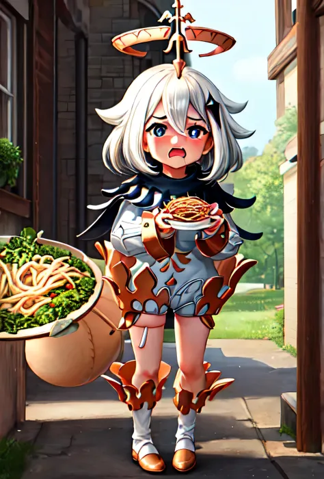 {safe:1.10}, best quality, masterpiece, highres, solo, {paimon_genshin:0.90}, full_body, crying, eating, spaghetty