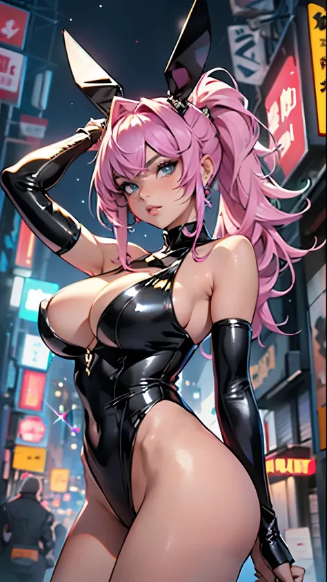 cute bunny girl,(((1girl))),((anime muscle bunny girl with extremely cute and beautiful magenta hair walking seductively down the street)),(((bunny girl,anthro furry cute,bunny-girl))),(((bunny ears,bunny ears on head,big bunny ears))),


(large breasts:1....