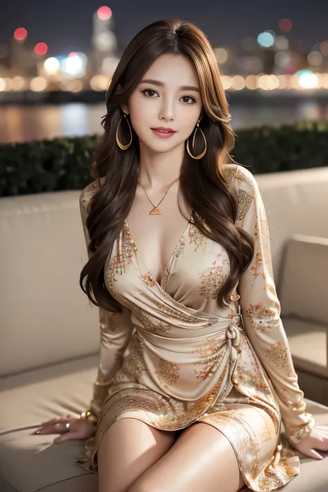 A sneak peek、whole body、field, highest quality, realistic, Super detailed, down to the last detail, High resolution, 4k wallpaper, Beautiful woman,, light brown hair, wore a suit, perfect dynamic composition, beautiful and delicate eyes, delicate hair, Rou...