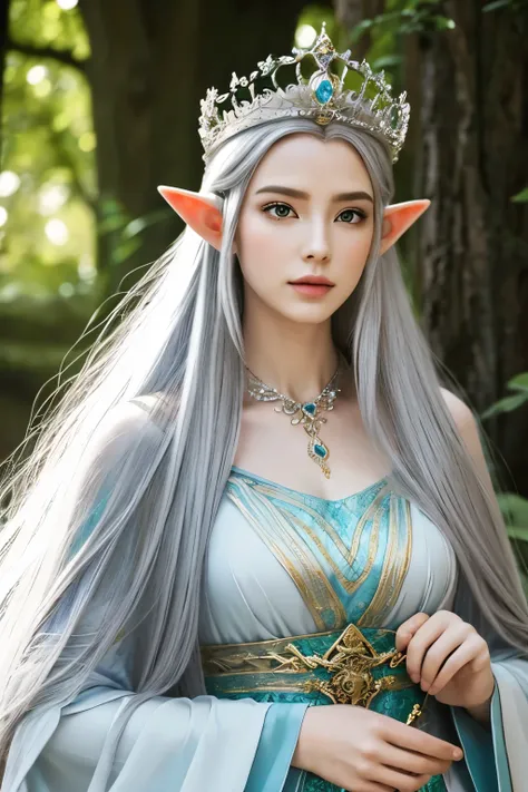 The Elf King is a noble and mysterious character in fantasy culture. They are usually described as having pale, smooth skin, long and slender figures, elegant posture, narrow eyes, and pointed ears. Their facial features are deep, dignified and mysterious....