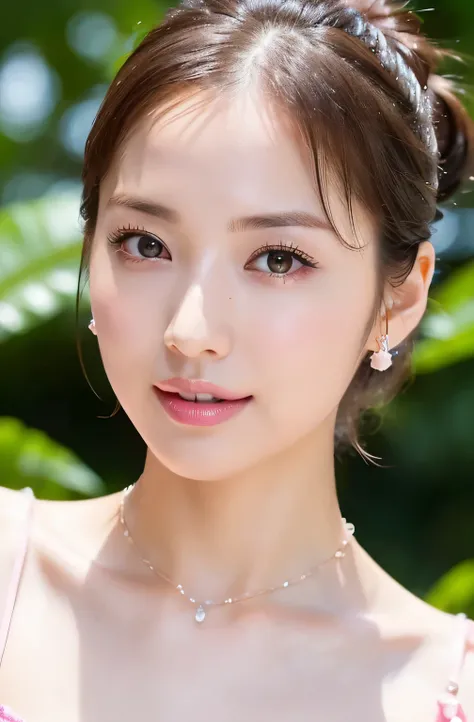 (highest quality, 4k, masterpiece :1.3), 
sharp focus, shallow depth of field, Bright colors, professional level, 
20-year-old, 1 person, (Half Japanese and German woman）, The face of a famous Japanese actress, 
Supple body :1.3, model body shape:1.5, perf...