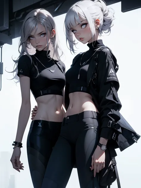 body complet, makeup, mascara, The lips are soft or colored, plain black background, minimalism, monotonous, Simple color palettes, puro, Clear drawings, Flowing silhouettes, punk , Half Pants, Sbikini, upskirt, asymmetric, geometric, Beachwear, Simple and...