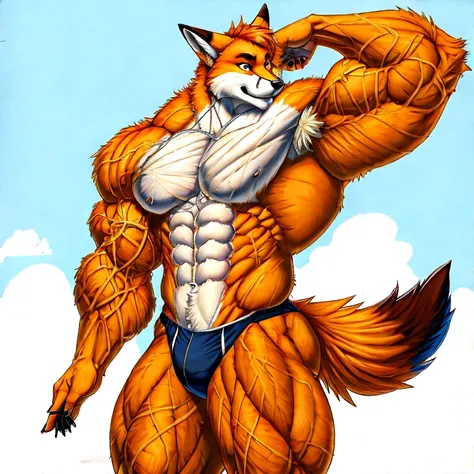 MuscularFurryFox