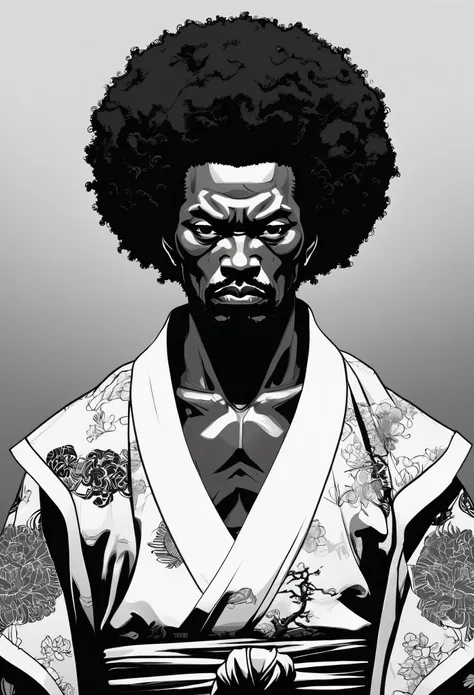 Afro Samurai,mcbess style,