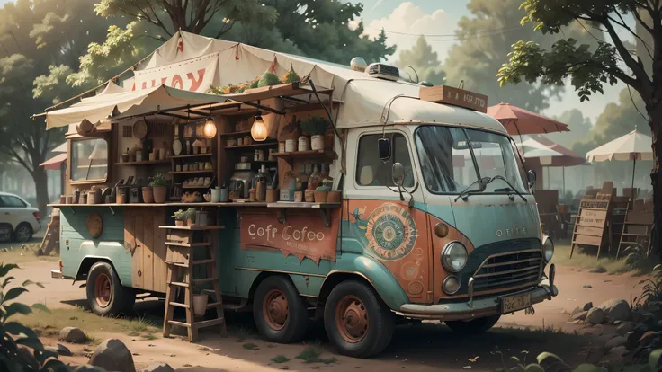 bohoai coffee truck