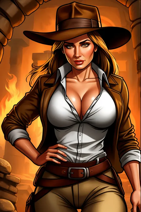 female Indiana Jones