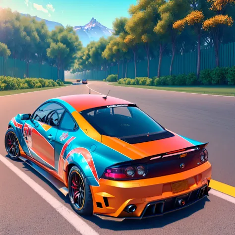 epic Sunset spacious SunRise, Racing Car Exploration! Start Racer Goal Auto_Racing_Circuit Race_Track deep path Equirectangular Circuit (((epic UnrealEngine5 Ultra tMasterpiece ultra_high-definition ultra Professional Photorealistic optimal ultra_sharp-foc...