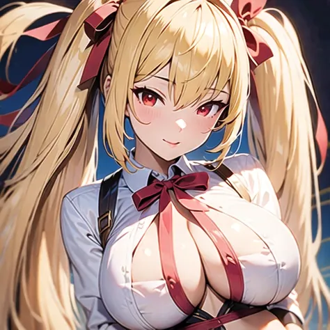 Blonde Twintails