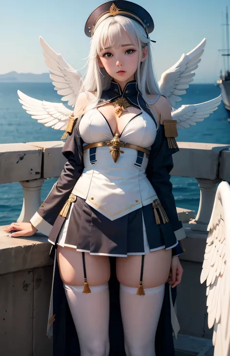 Greek warships、Angel white wings