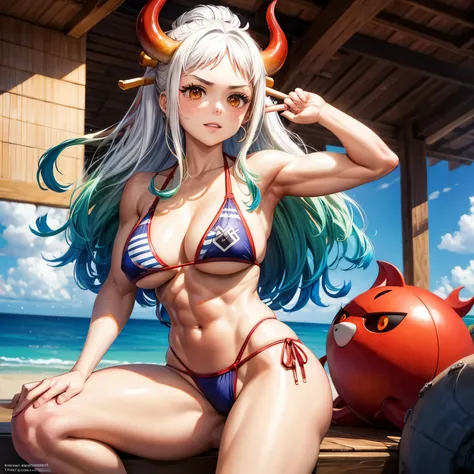 Yamato muscular bikini 