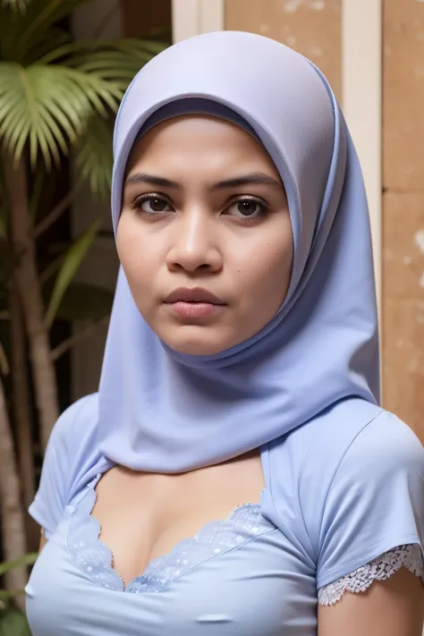 Chubby, ((Flat Chest)), Naked, Angry pose, Angry face, (((HIJAB MALAY GIRL))), masutepiece, High quality, UHD 45K, Realistic face, Realistic skin feeling , A Malaysia Lady, 51 years old, , Very cute and baby-like face, (((FLAT CHEST))), (MATRIX WORLD), ((l...