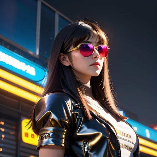 (masterpiece, best quality:1.2), 1girl, ((masterpiece, highest quality, Highest image quality, High resolution, photorealistic, Raw photo, 8K)), Retro Game, Nintendo, SEGA, Namco, Cyberpunk 1:25 miniatures，illustration，Side viewing angle，（（Side viewing ang...