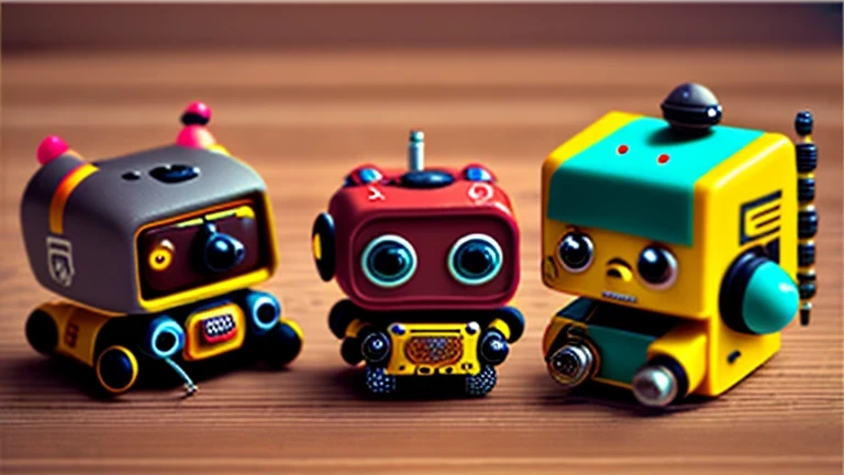 multiple mini robots