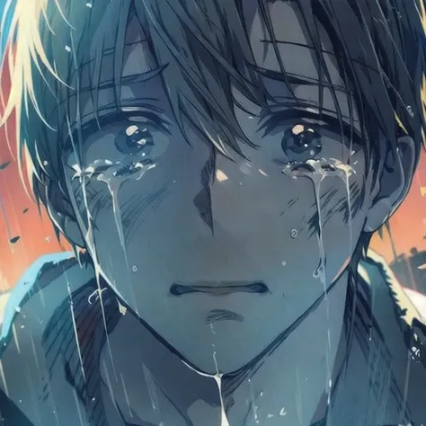 Crying boy