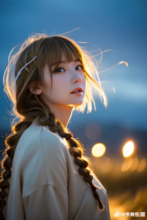 ((hair blowing in the wind、No makeup:1.2))、(realistic、Photoreal、super detailed、best detailed skins、highest quality、masterpiece、超A high resolution)、cute russian woman、14 years、high school girl、young girl、1 girl、have bangs、ash blonde:1.7、double eyelid、drooli...