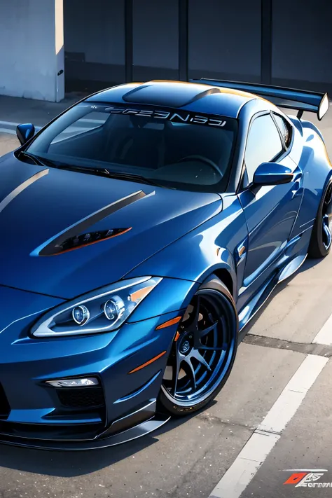 Car,Nissan R35 Rocket Bunny Libertywalk,dark blue colour
