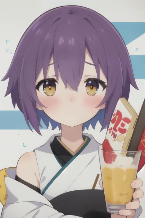 nagato yuki
Songkran Festival,
Solo,
face still,
A plain face {{{ Emotions do not have feelings} }},
short hair {{{{ hair cut at the ends }}}}
{{{{{ Shoulder length short hair }}}}},
purple _hair,
yellow_eyes,
blush,