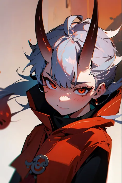 oni horns, oni, horns, highres
