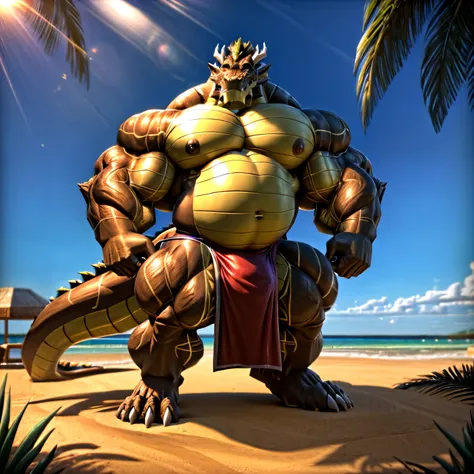 shendu, eastern dragon king, male dragon, eastern dragon,hefty body,  with very big muscles, hulking, huge, colossal body,  extremely strong, big abdominal muscles, hefty musclegut, pecs, Strong and robust musclegut , prominent muscle abs, sharp claws, leg...