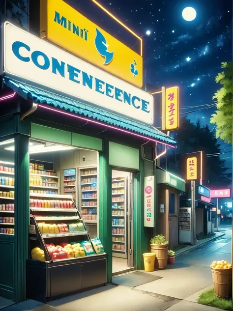 Midnight convenience store