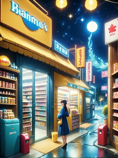 midnight convenience store