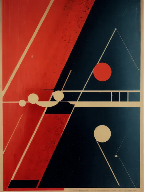 bauhaus, geometry, design, colorful, poster, no frame