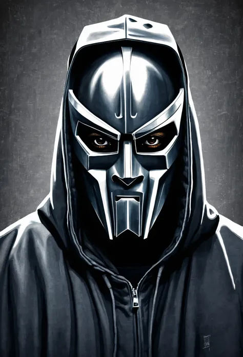 Dibuja a MF doom conmigo