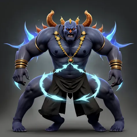 India final level boss animation 