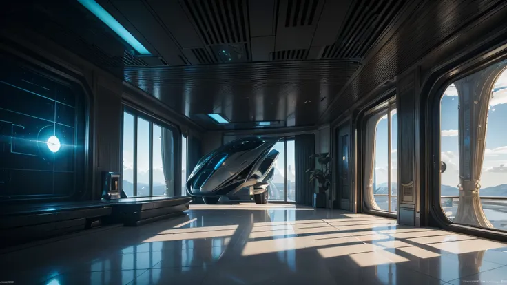 amazing sci fi parametric architecture, sci fi, no humans, amazing lighting, ray tracing, ((masterpiece))), best quality, 8k, ultra-detailed, wallpaper, unreal engine 5.3, extremely delicate and beautiful, highresolution, best shadow, (realistic, photoreal...