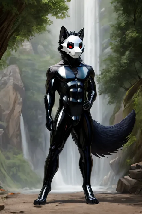 furry Puro dark latex beast