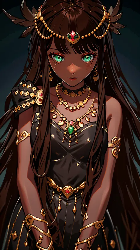 {{{{masterpiece}}}}, {{{super detailed}}}, {{{high resolution}}}, {{good anatomy}}, (((best quality))),((emerald eyes,brown hair...