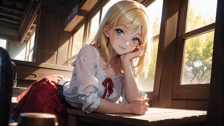 ((masterpiece,best quality,ultra detailed,ultra high res)), soft realistic focus, Perfect Eyes, dynamic shadows, realistic image, vibrant colors,light leaks,dreamy atmosphere,chiaroscuro,BREAK 
experimental charm, The girl is depicted in full growth, girl ...