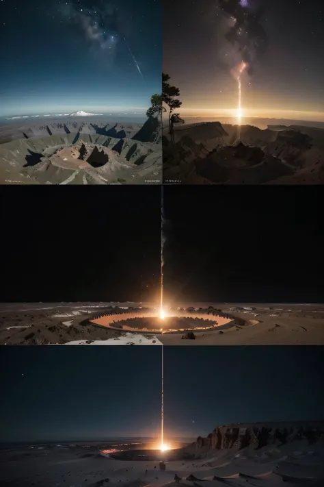 Creating a YouTube cover that captures the essence of a visit to a crater formed by a falling meteorite millions of years ago is a unique opportunity to mix mystery, history and natural beauty in a single design. Imagine a panoramic image where the central...