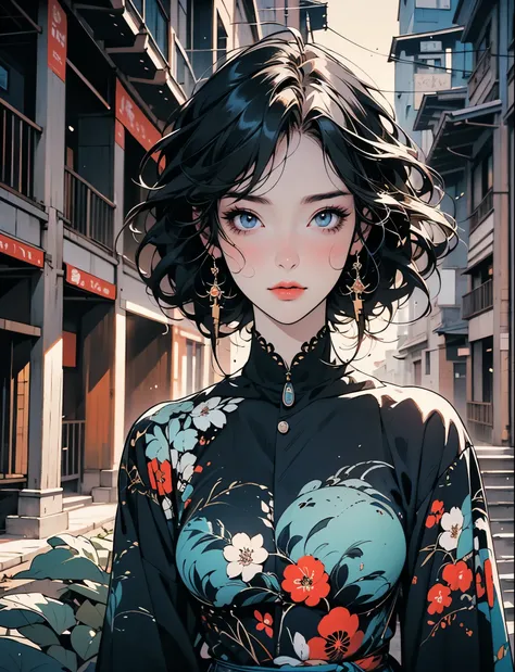 pace girl| standing alone on hill| centered| detailed gorgeous face| anime style| key visual| intricate detail| highly detailed| breathtaking| vibrant| panoramic| cinematic| Carne Griffiths| Conrad Roset| ghibli