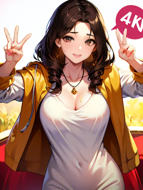 ((highest quality, 8K, masterpiece: 1.3)), concentrated: 1.2, Cute girl 1,nipples erect、Braless walk、 Perfect beauty: 1.4,hoodie: 1.2,Long sleeve、randal color、comics＆Text Graphics、Short sleeve pajamas,1.1, Highly detailed face and skin textures, Fine grain...