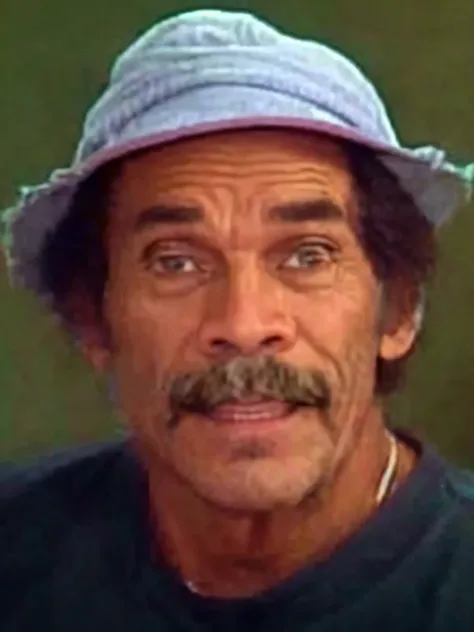 A man with a mustache and hat, Dom Ramon, Quint, El Chavo, El Chavo del Ocho, basil gogos, ator, Billy Christian, rasgar, Atores, smug look, Ricardo Milos, Pepe, Carmelo Blandino, Juanmao, scariest looking man alive, Eddie Del Rio, Directed by: Howard Knot...