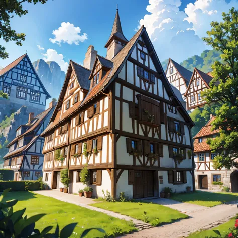 Medieval house in Germany