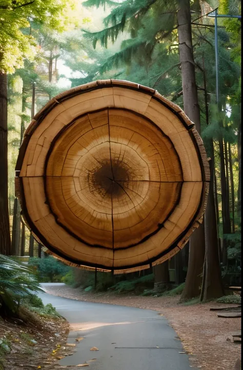 Tree rings pixel style no people