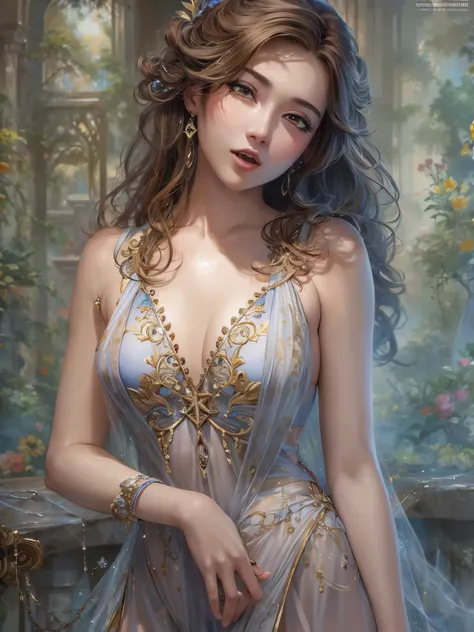 ((highest quality)),(Ultra-high resolution),(Very detailed),(Detailed Description),((The best CG)),(A masterpiece),Ultra-precise art,amazing drawing art,(Art with precise details:1.5), (woman:1.5), ((Immoral Lady:1.6))