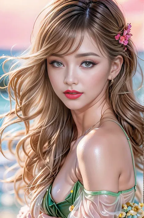 ((ultra-realistic最high quality))16k resolution, ((photo realistic:1.55)), (1girl:1.4) 21years old、fashion supermodel、cinematic l...